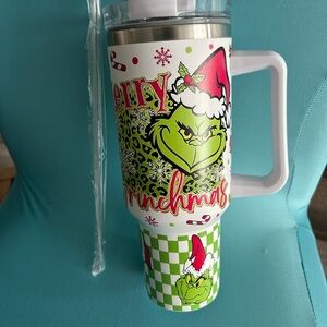 Grinch Holiday Travel Mug 40 oz